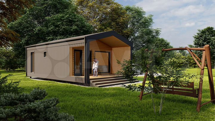 Дом 52 м² на участке 6 сот.