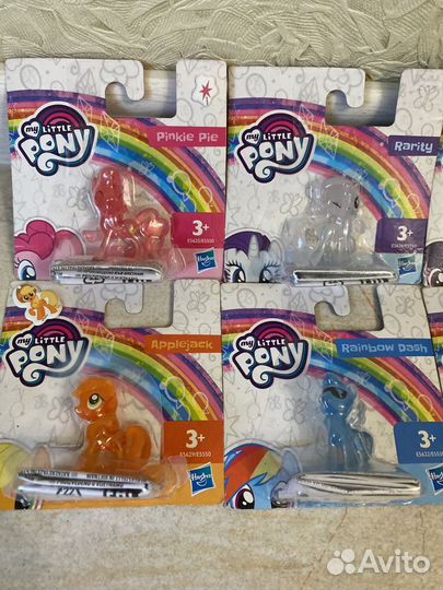 My little pony мини фигурки