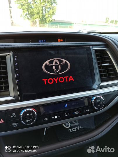 Магнитола Teyes Toyota Highlander 3 XU50 Android