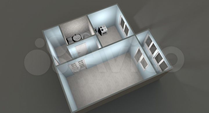 1-к. квартира, 31 м², 5/5 эт.