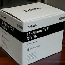 Sigma 16-28mm F2.8 DG DN Contemporary For Sony