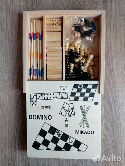 Игры 4 в 1 дерево