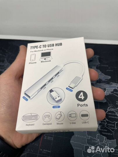 Переходник с type c на usb