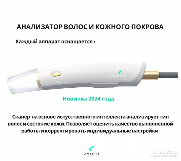 Аппарат для эпиляции Лю-Минес Макс-Про 2000