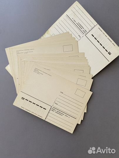 Набор почтовых открыток 