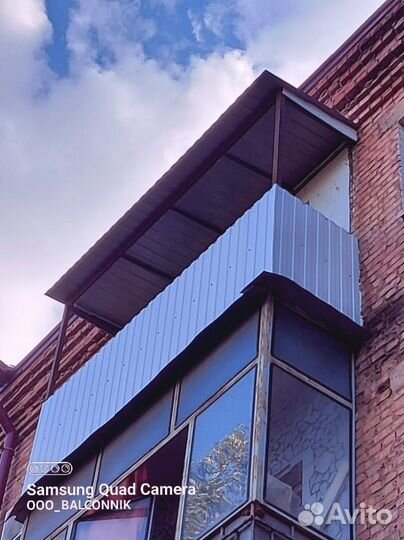 Остекление балконов и лоджий под ключ