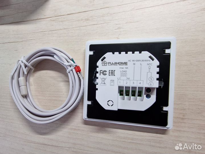 Терморегулятор для теплого пола fujihome FH-600W