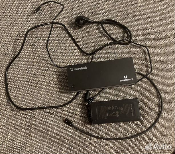 USB хаб докстанция Wavlink Thunderbolt