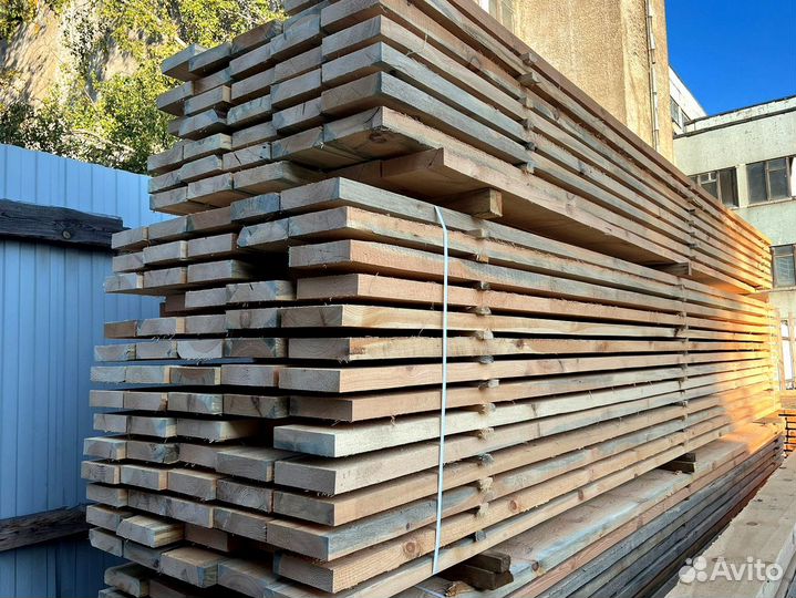 Брус обрезной 100х100х6000мм с доставкой