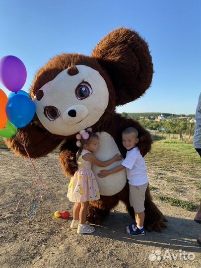 Поздравление Белого Мишки, Кота, Панды Чебурашки