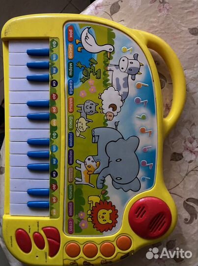 Музыкальное пианино развивающее