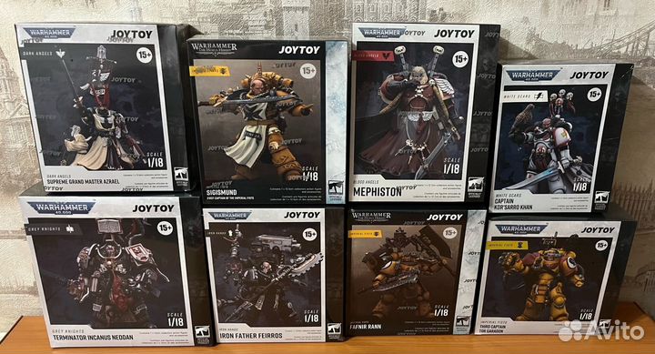 Фигурки Warhammer 40000 и Horus Heresy от Joy Toy