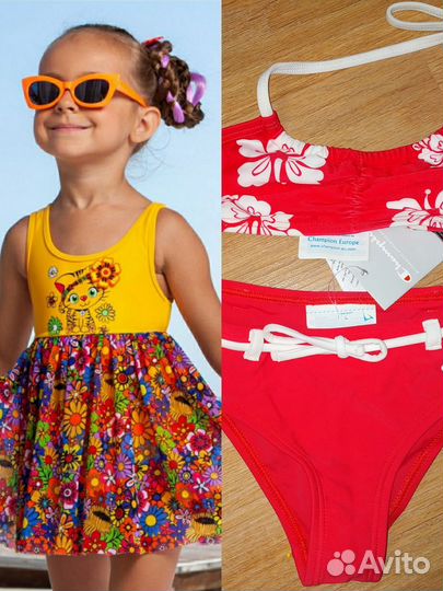 Купальник для девочки Италия новый