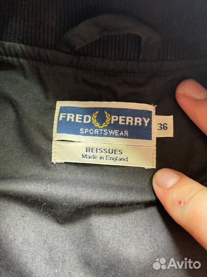 Бомбер fred perry оригинал