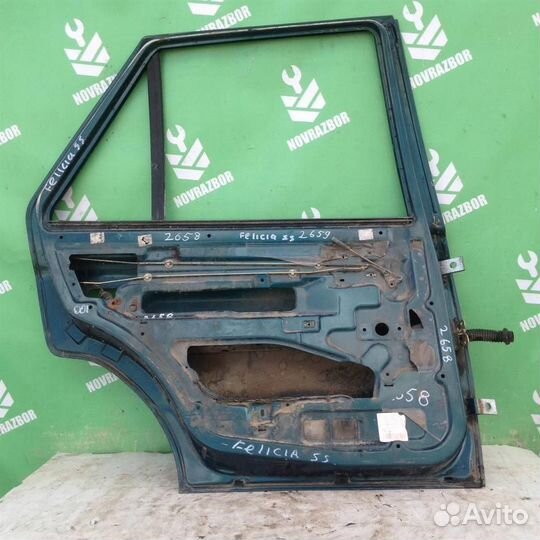Дверь задняя левая Шкода Фелиция