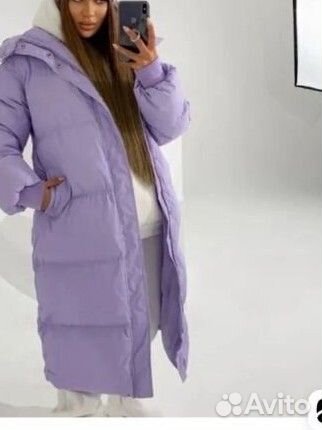 Пуховик женский зима