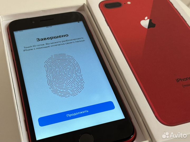 iPhone 8 plus Product RED в идеале