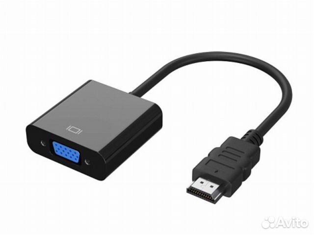 Переходник адаптер gsmin B5 hdmi (M) – VGA (F)
