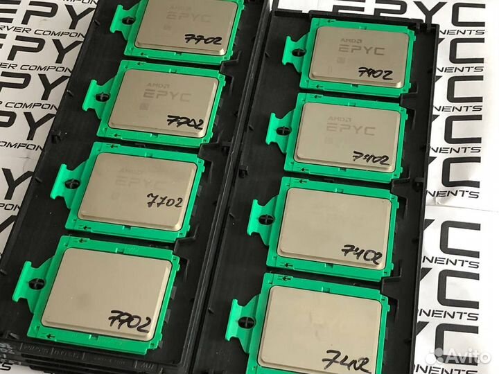 Epyc AMD 64 ядра/128 потоков AMD CPU SP3