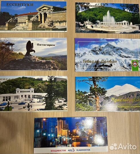 Наборы открыток городов