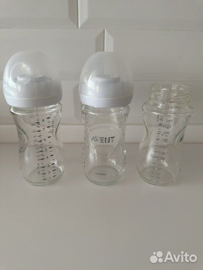 Бутылочки avent стекло