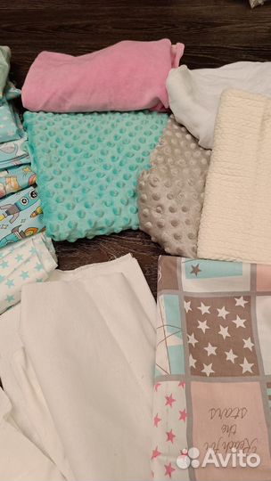 Сатин ранфорс отрезы набор пакет ткани хлопок