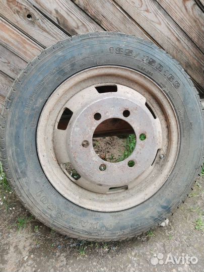 Колесо в сборе на газель