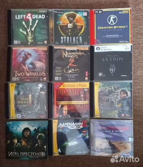 Диски, Игры для PC