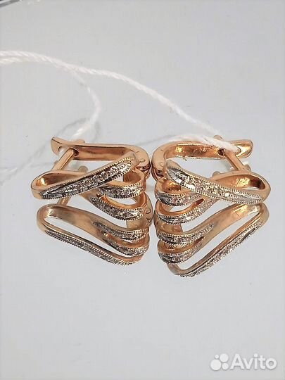 Серьги с бриллиантами