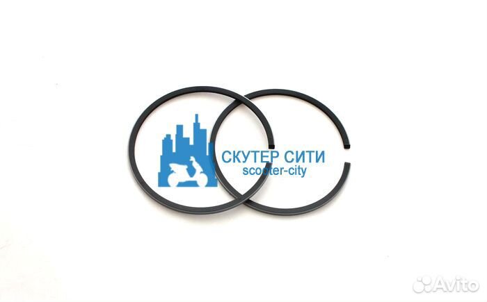 Кольца поршневые (комплект 2 шт) Stels ATV 100 (Ар