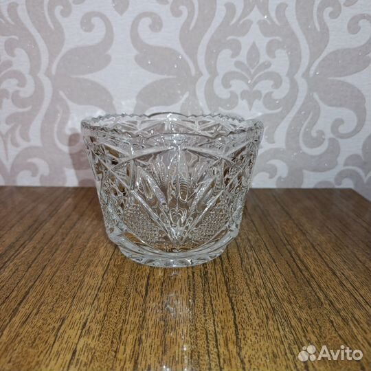 Хрустальная конфетница СССР