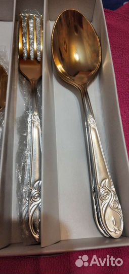 Набор столовых приборов новый, аша