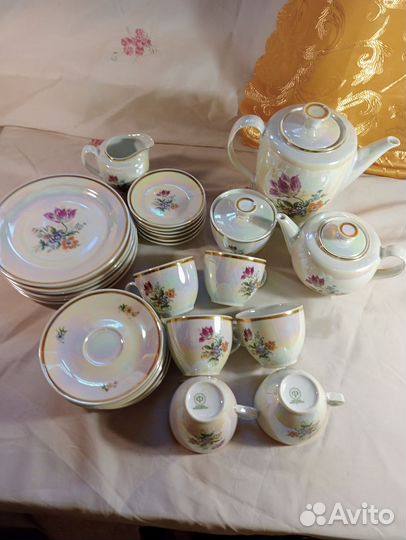 Сервезы чайные, кофейные. лфз, Дулево, ГДР