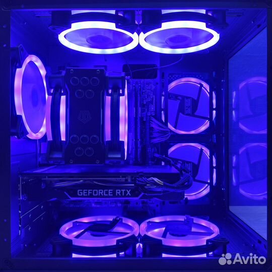 Игровой пк GameQube i3-12100F/RTX 2060S/16Gb/NVMe