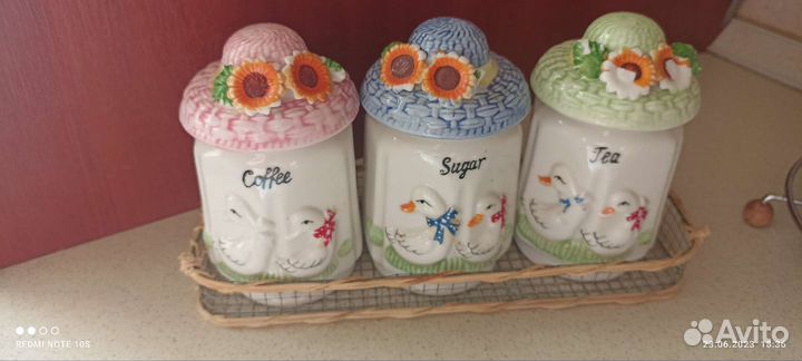 Набор для специй, банки