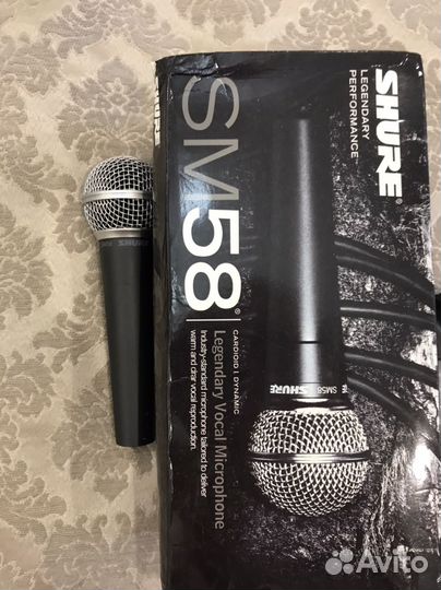 Микрофон shure sm58 (хорошая реплика)