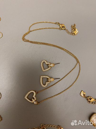 Swarovski кулоны серьги