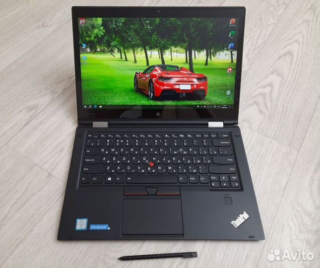 ThinkPad X1 yoga 2.5K i7 16/256 LTE модем стилус