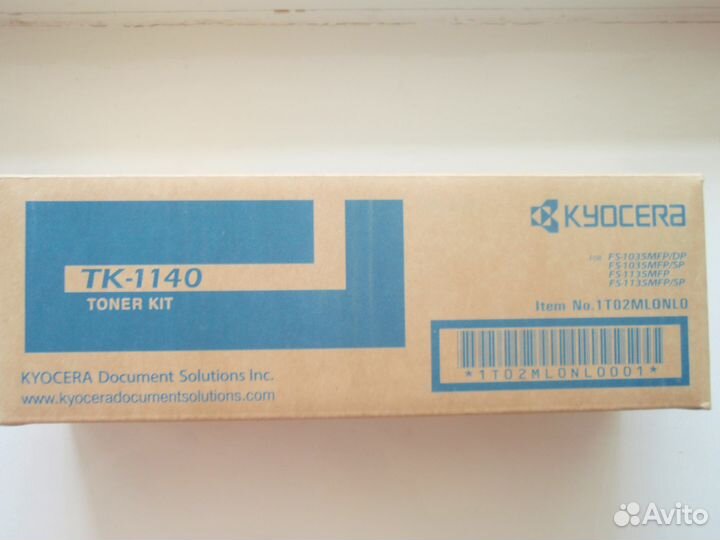 Картридж оригинал принтера fx-10. 728. ТК-1140