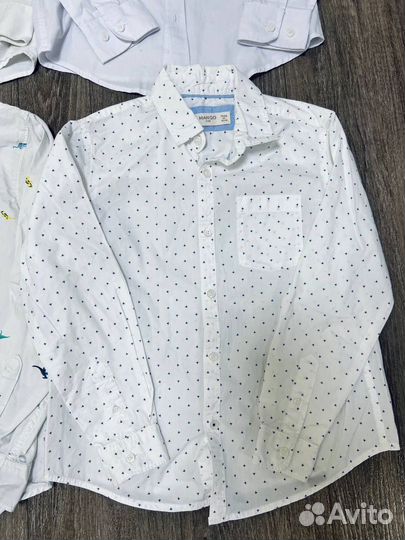 Рубашки 122 128 пакетом на мальчика