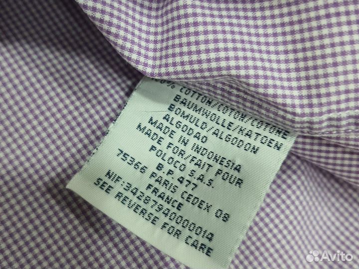 Ralph lauren рубашка