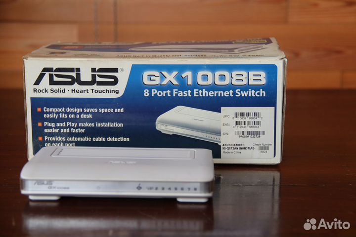 Коммутатор Asus GX1008B