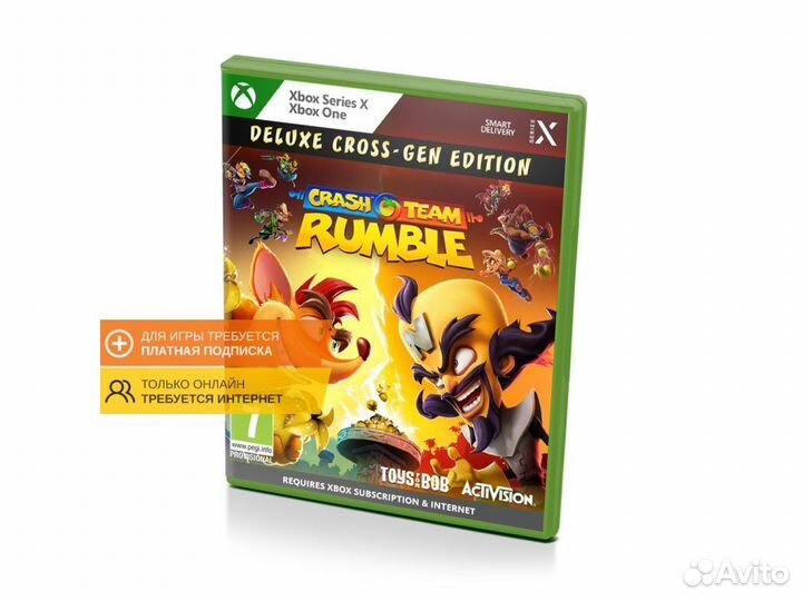 Crash Team Rumble Deluxe Cross-Gen Edition, англ
