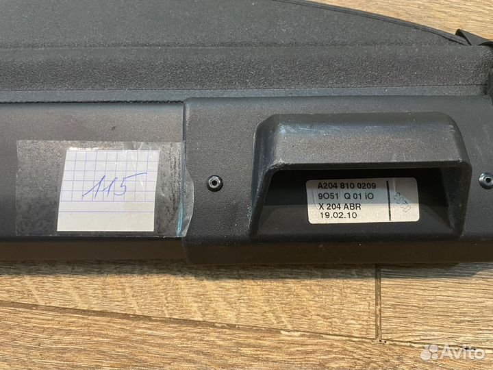 Полка багажника Mercedes GLK 204 A2048100209