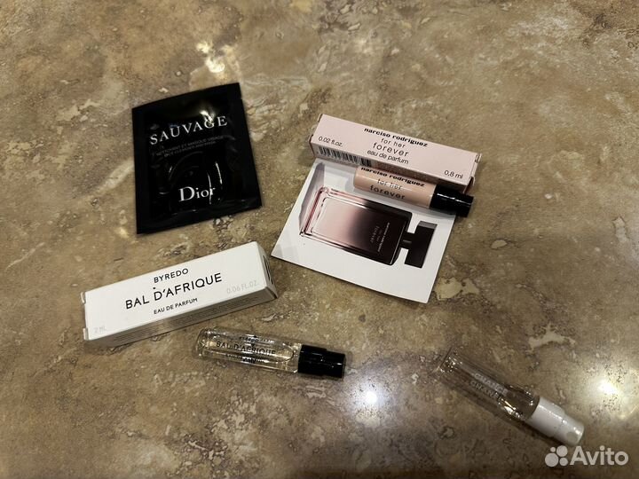 Пробник духи Chanel маска Dior Sauvage Face Mask