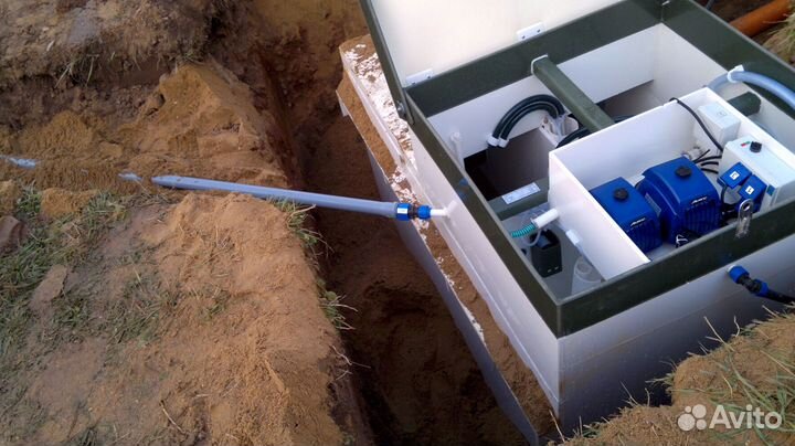 Автономная канализация под ключ. В любой грунт