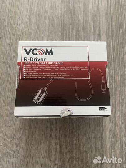 Vcom Переходник ide SATA usb 2.0