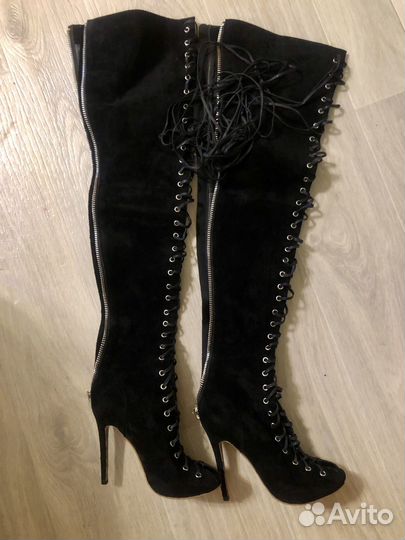 Ботфорты на шнуровке