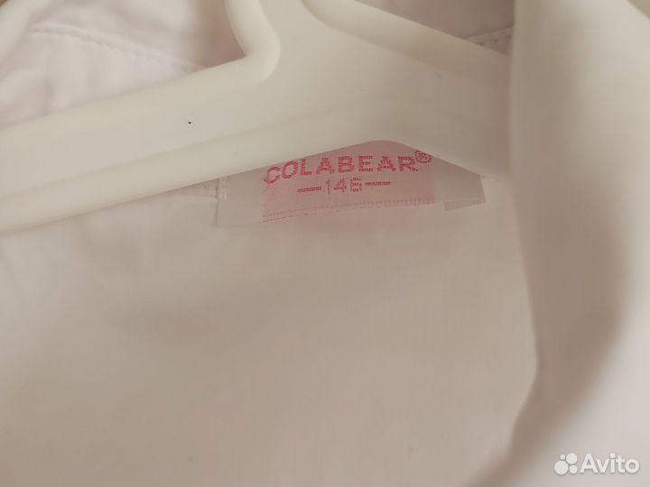 Блузка белая школьная colabear 146