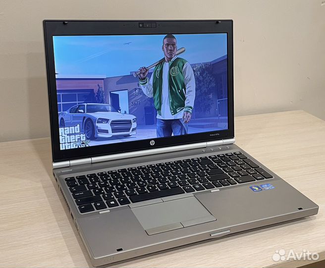 Мощный алюминиевый ноутбук HP i5/240SSD/гарантия